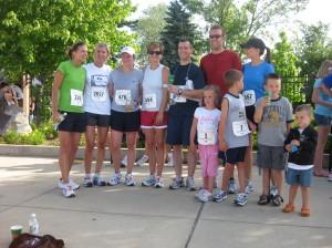 Us girls, along with 2 husbands who ran!  Kids are there just to look cute :)